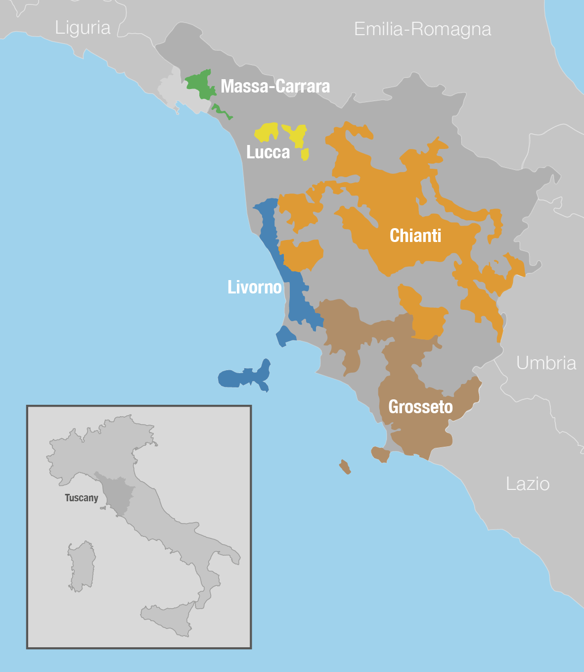 region map